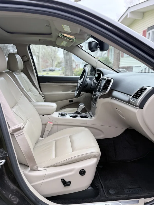 Jeep interior detail